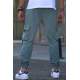 Men Green Cargo Trousers 5461 - Yeşil