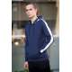 Madmext Navy Blue Hoodie 4116 - Lacivert