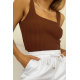 Mad Girls White Crop Top MG985