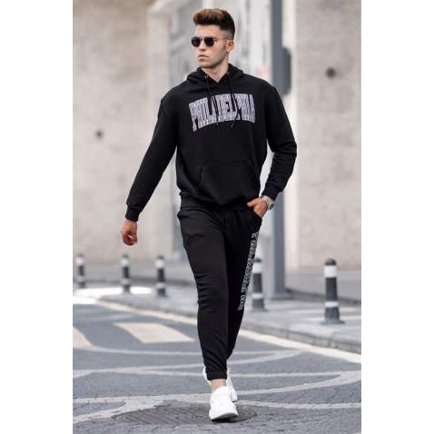 Madmext Men Black Tracksuit 5284 - Siyah