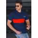 Madmext Men Navy Blue Polo T-shirt 4973 - Lacivert