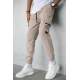 Men Beige Jogger Trousers 5468 - Bej