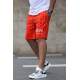 Madmext Orange Striped Capri for Men 2909 - Turuncu