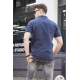 Men Navy Blue Polo T-Shirt 5819 - Lacivert