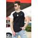 Madmext Black T-shirt for Men 4523 - Siyah