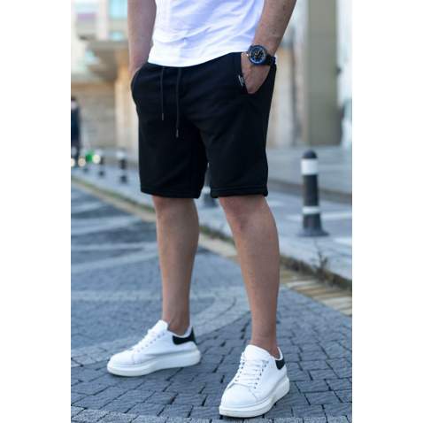 Madmext Men Black Shorts 4842 - Siyah