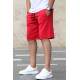 Madmext Men Red Capri Shorts 4845 - Kırmızı