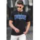 Madmext Men Black T-shirt 4996 - Siyah