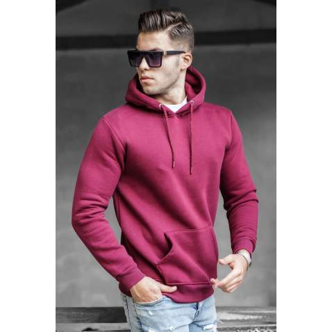 Madmext Men Maroon Sweatshirt 5339 - Bordo