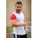 Madmext White Printed T-shirt for Men 4021 - Beyaz