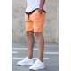 Madmext Orange Rapped Capri for Men 4249 - Turuncu