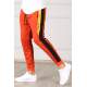 Madmext Orange Striped Sweatpants 2933 - Turuncu