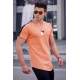 Madmext Orange Basic T-shirt for Men 4520 - Turuncu