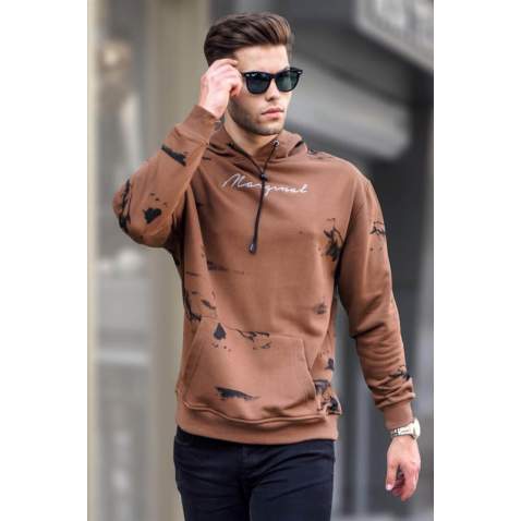 Madmext Men Brown Sweatshirt 5291 - Kahverengi