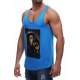 Madmext Turquoise Bob Marley's Printed T-shirt for Men 2634 - Turkuaz