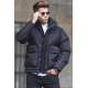 Madmext Men Black Puffer Jacket 5131 - Siyah