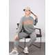 Mad Girls Gray Tracksuit MG944 - Gri