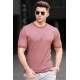 Madmext Men Knitted Brown T-shirt 5076 - Kahverengi