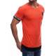 Madmext Orange Printed T-shirt for Men 2623 - Turuncu