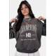 Mad Girls Smoke Gray Sweatshirt MG930 - Füme