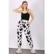 Mad Girls White Dalmatians Sweatpants MG1147 - Beyaz