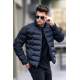 Black Puffer Jacket 5707 - Siyah