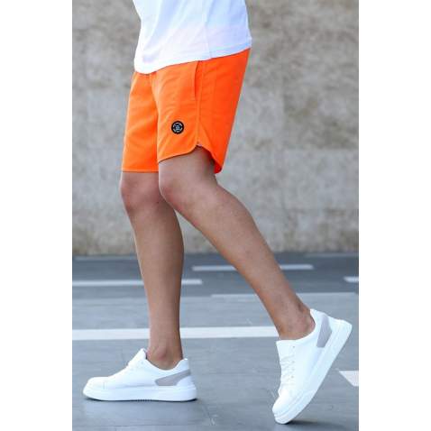 Madmext Men Neon Orange Swim Shorts 5087 - Neon turuncu