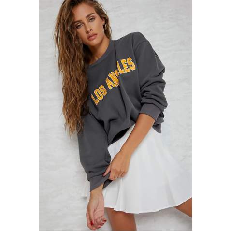 Mad Girls Anthracite Sweatshirt MG952