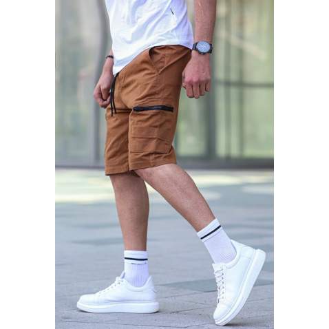 Men Camel Capri Shorts 5738 - Camel