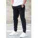 Madmext Men Plain Black Sweatpants 4210 - Siyah