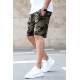 Madmext Men Khaki Regular Fit Shorts 5409 - Haki