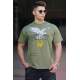 Madmext Men Khaki T-shirt 4986 - Haki