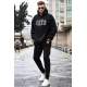 Madmext Black Tracksuit For Men 5664 - Siyah