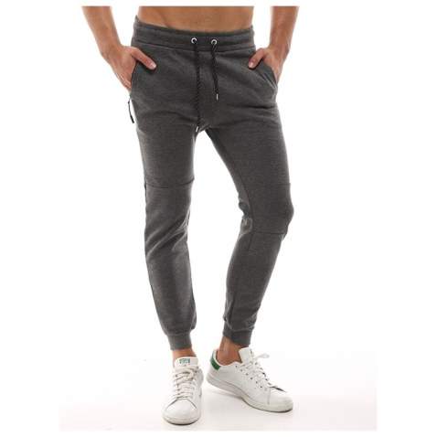 Madmext Men Smoke Gray Sweatpants 2080 - Füme