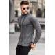 Anthracite Knitwear Sweater 5764 - Antrasit