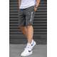 Madmext Anthracite Capri Shorts 5403 - Antrasit