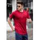 Men Basic Maroon T-Shirt - Bordo