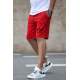 Madmext Red Striped Capri for Men 2909 - Kırmızı