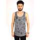 Madmext Black Printed T-shirt for Men 2319 - Siyah