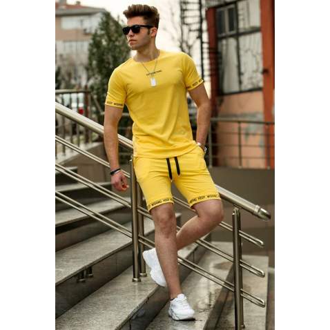 Madmext Yellow Tracksuit 4491 - Sarı