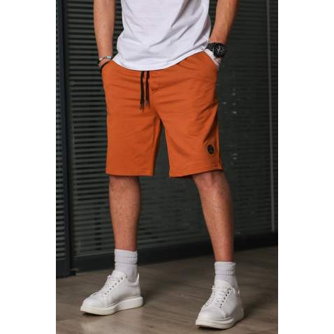 Madmext Men Brown Shorts 5446 - Kahverengi