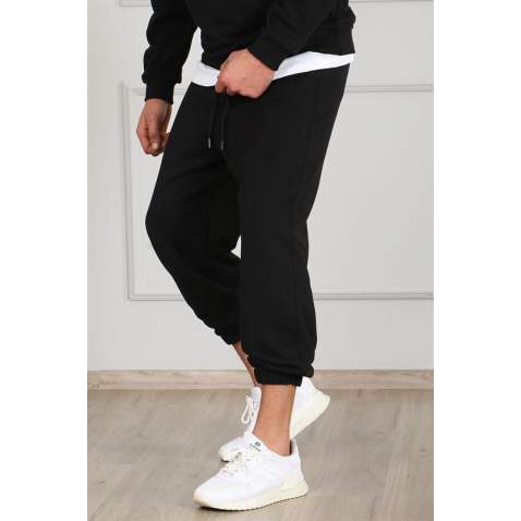 Madmext Men Oversize Black Sweatpants 4832 - Siyah