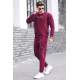 Madmext Maroon Men Tracksuit Set 4727 - Bordo