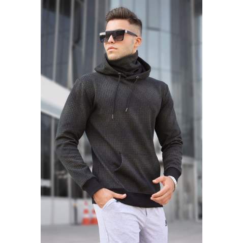 Madmext Haki Erkek Sweatshirt 5328 - Haki