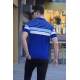 Men Cobalt Blue Polo T-Shirt 5732 - Mavi