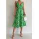 Green Designed Sheath Dress MG1537 - Yeşil