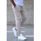 Madmext Men Beige Trousers 5420 - Bej