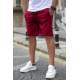 Madmext Men Maroon Shorts 4842 - Bordo