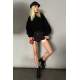 Women Black Knitted Basic Sweater MG1304 - Siyah