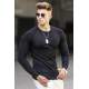 Madmext Men Black Sweater 5187 - Siyah